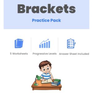 Expanding Brackets Practice Pack Thumbnail