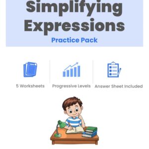 Foundations of Simplifying Expressions Practice Pack Thumbnail
