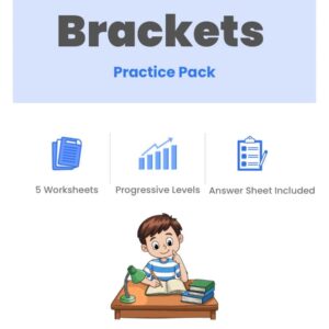 Foundations of Brackets Practice Pack Thumbnail