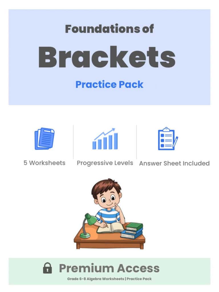 Foundations of Brackets Practice Pack Thumbnail