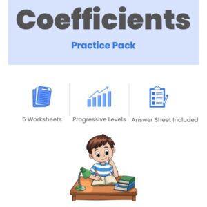 Foundations of Coefficients Practice Pack Thumbnail