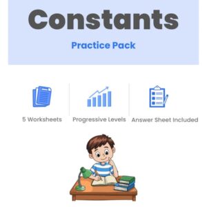 Foundations of Constants Practice Pack Thumbnail